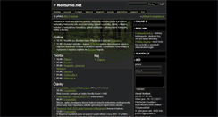 Desktop Screenshot of nokturno.net