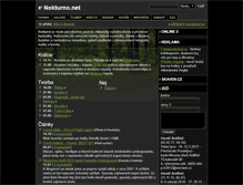 Tablet Screenshot of nokturno.net